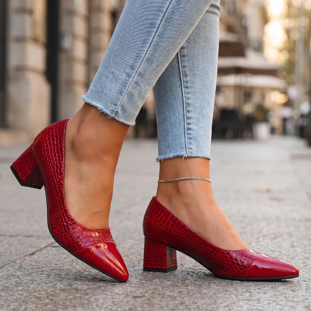 Rosella Leather Heels