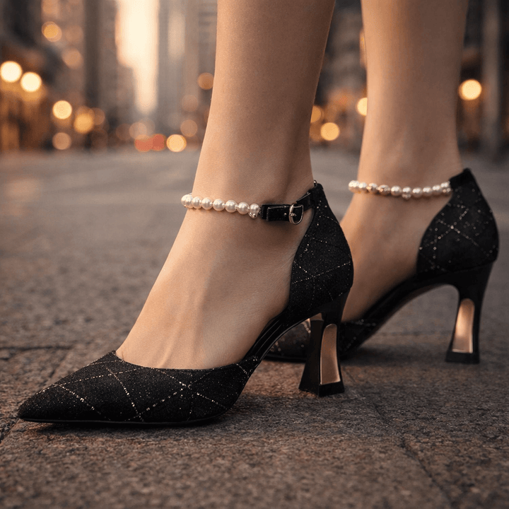Grace Pearl Heels