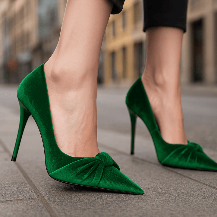 Juliette Velvet Heels