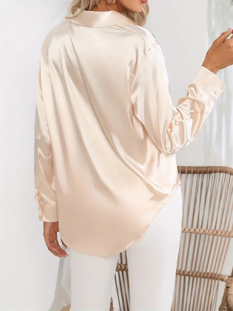 Serena™ Satin Flow Blouse