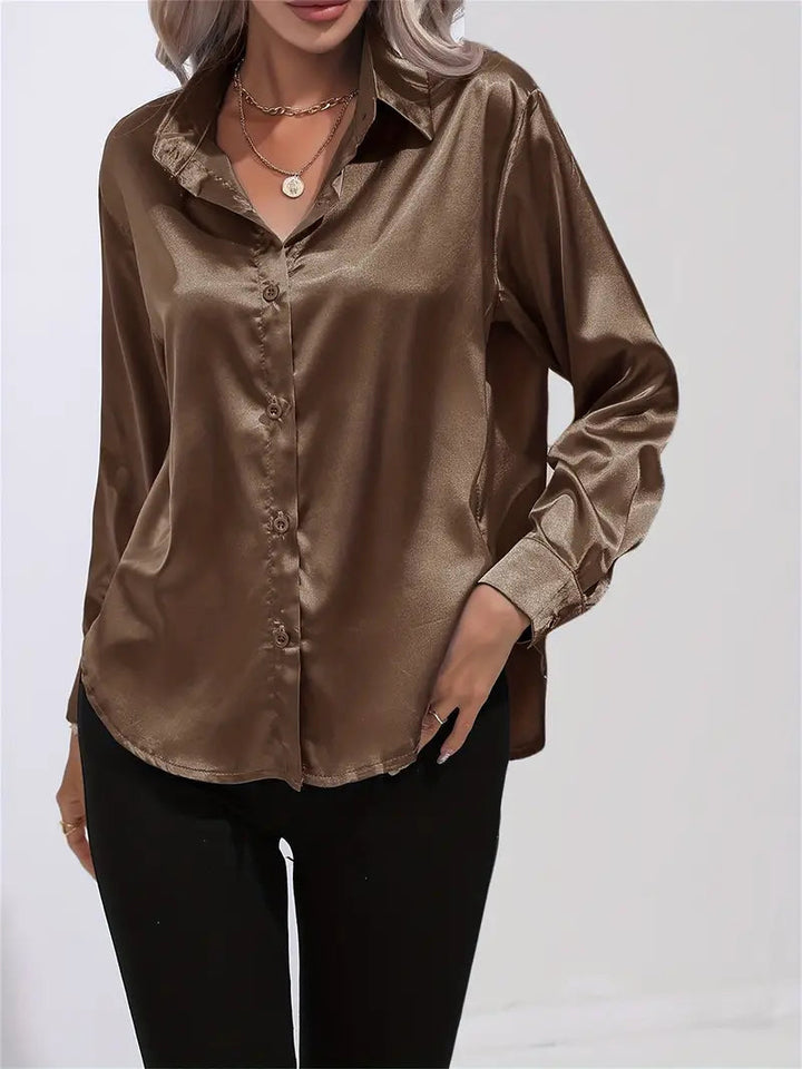 Serena™ Satin Flow Blouse