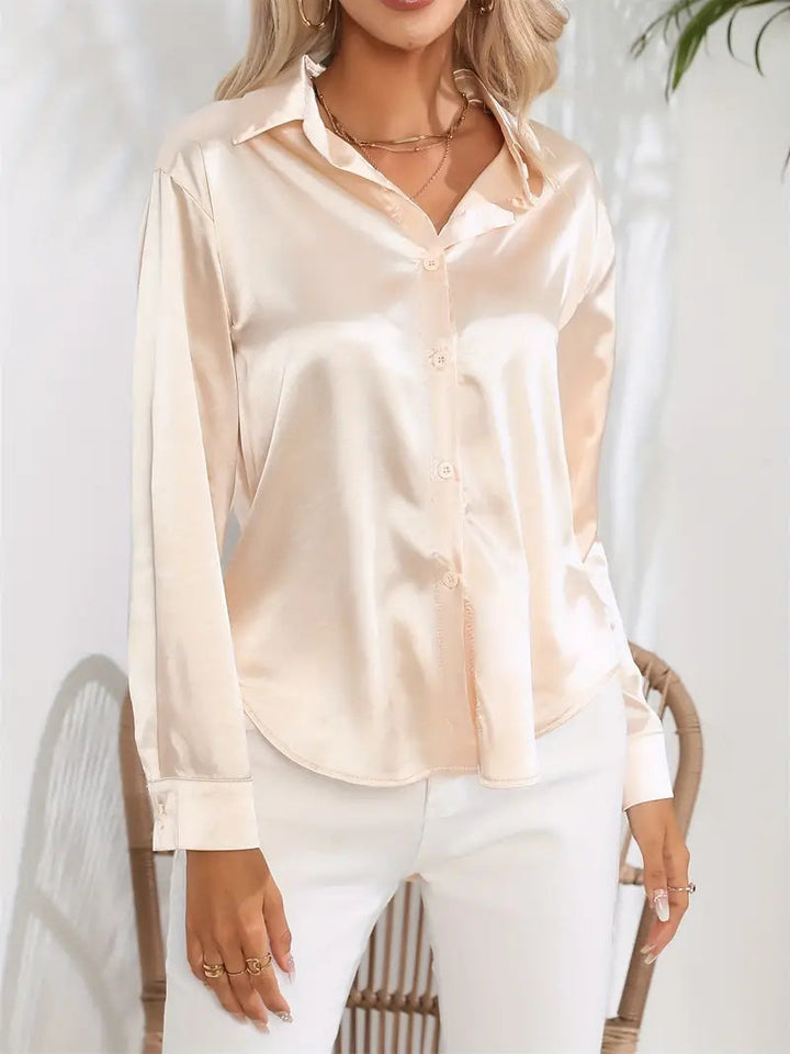 Serena™ Satin Flow Blouse