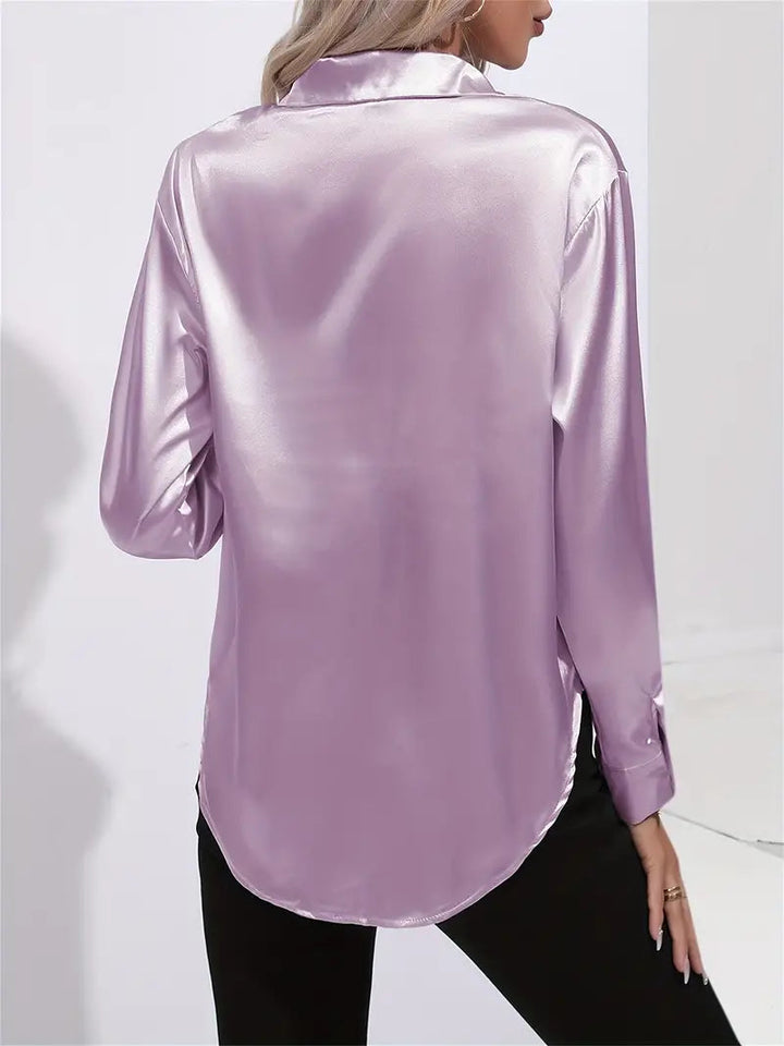 Serena™ Satin Flow Blouse