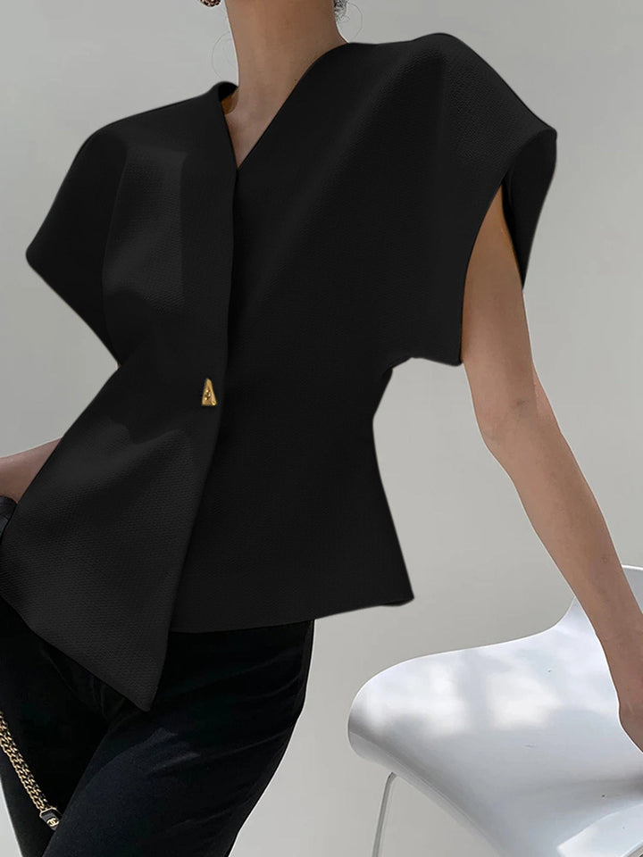 Nora™ Modern Button Blouse