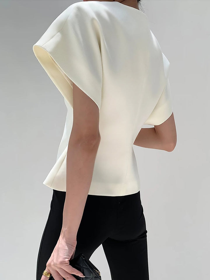 Nora™ Modern Button Blouse