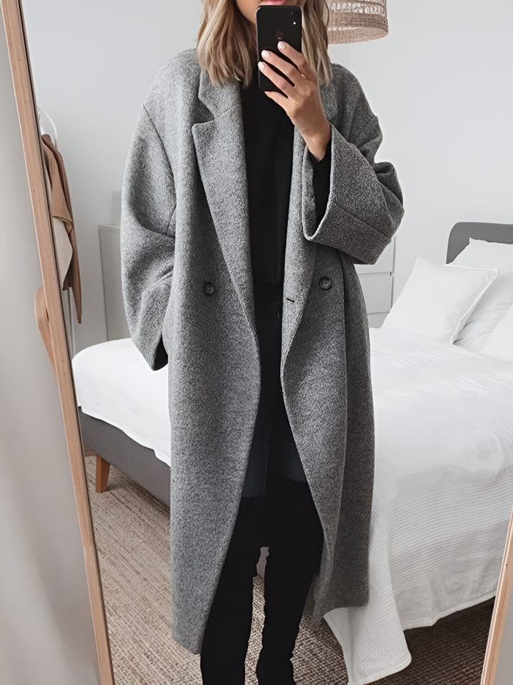Women's Comfortable Wool Oversized Coat