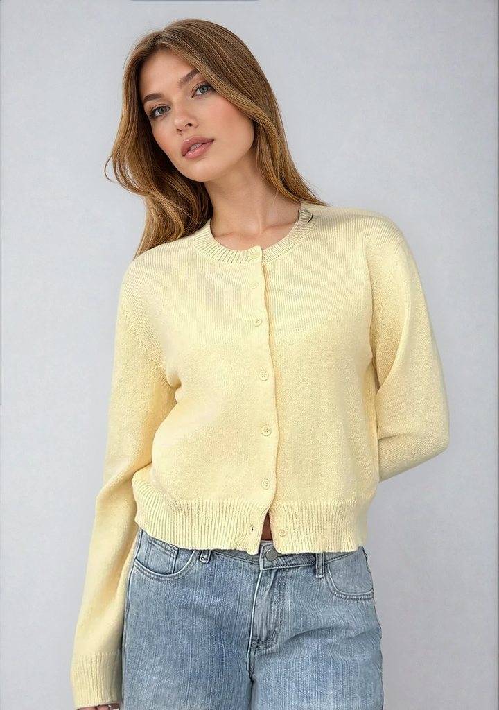 Clara™ Classic Button Cardigan