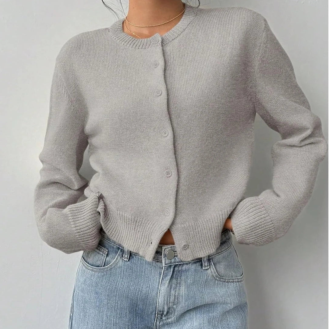 Clara™ Classic Button Cardigan