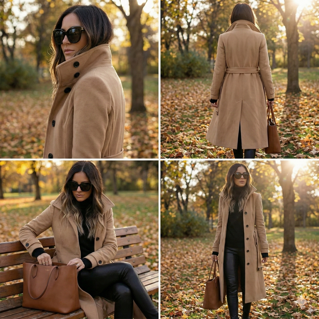 Women's Elegant Warm Trench Coat