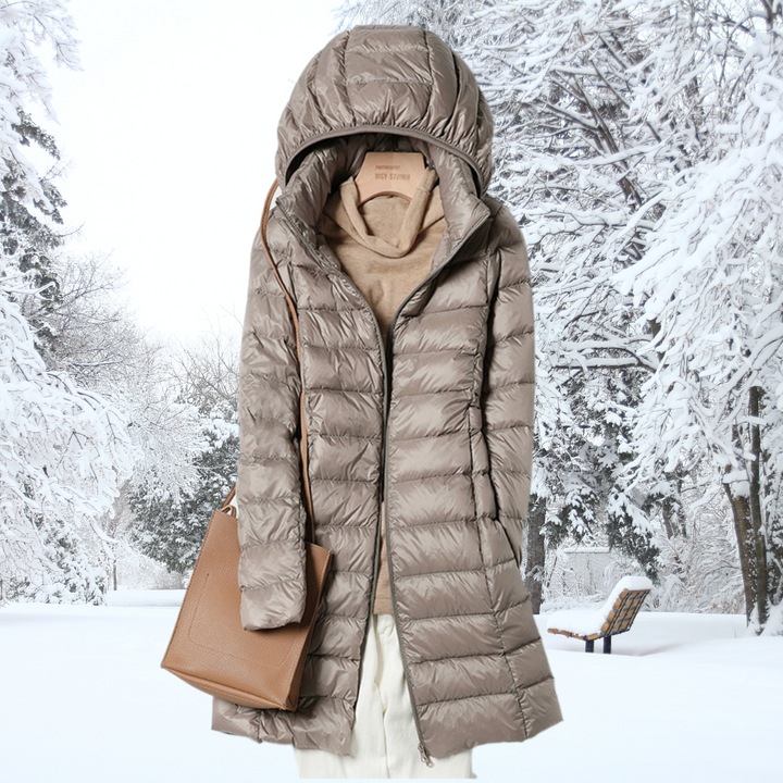 Women's Ultralight Down Jacket with Hood