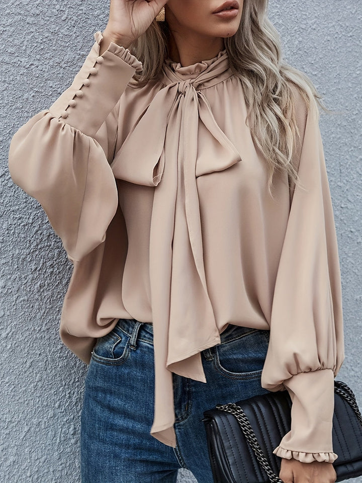 Estelle™ Tie Neck Blouse