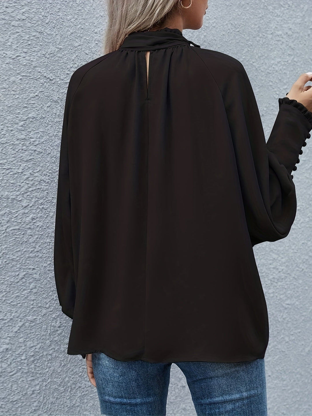 Estelle™ Tie Neck Blouse