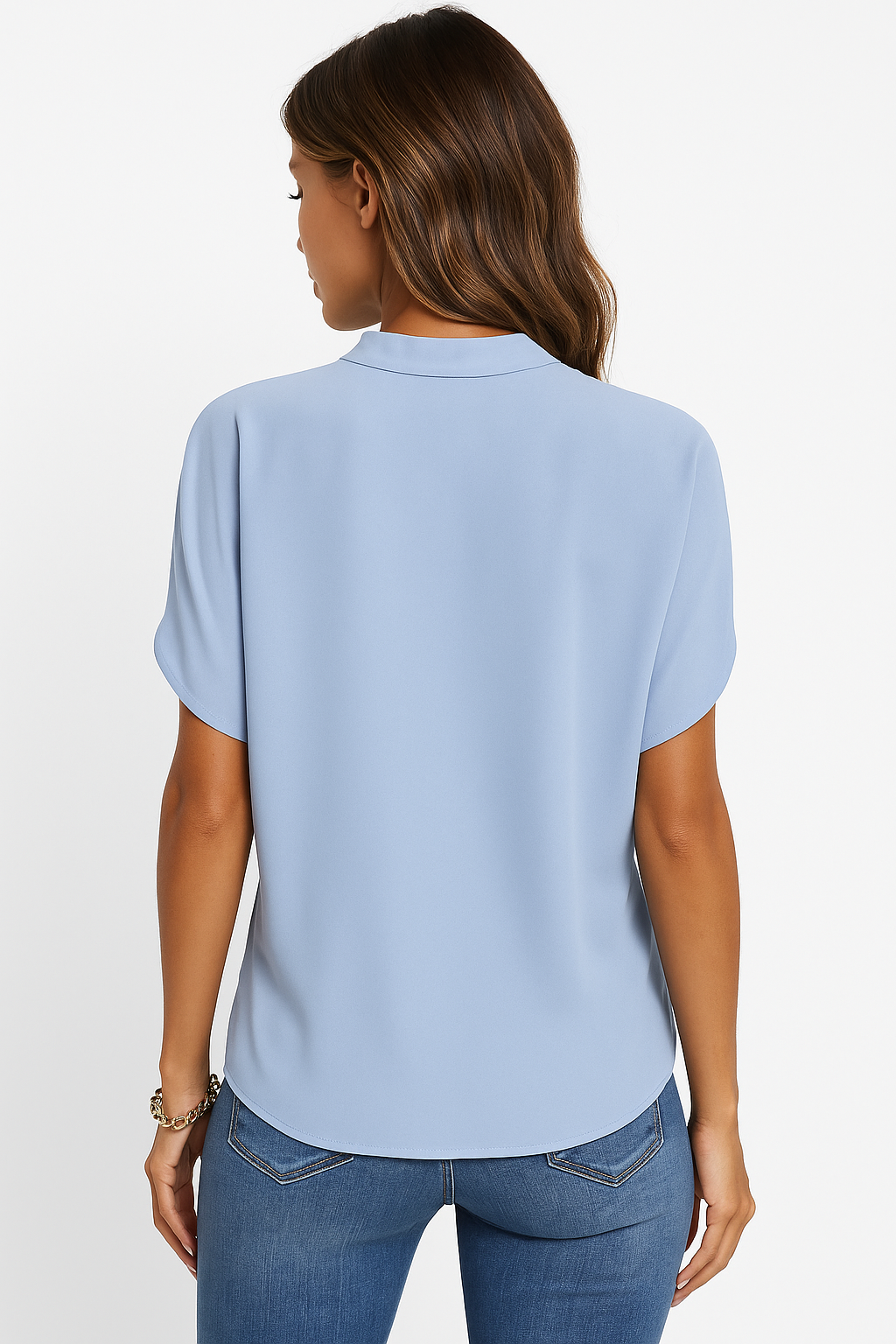 Lina™ Soft V-Neck Blouse