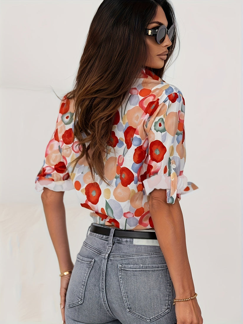 Camille™ Floral Print Blouse