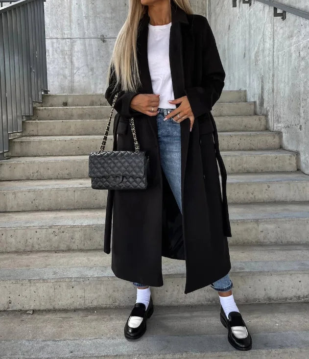 Women's Timeless Double-Breasted Coat
