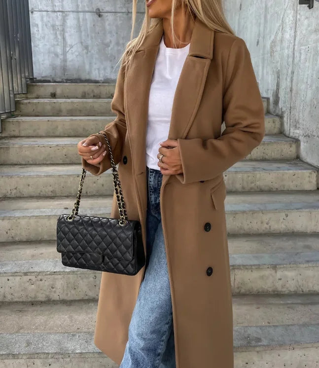 Women's Timeless Double-Breasted Coat