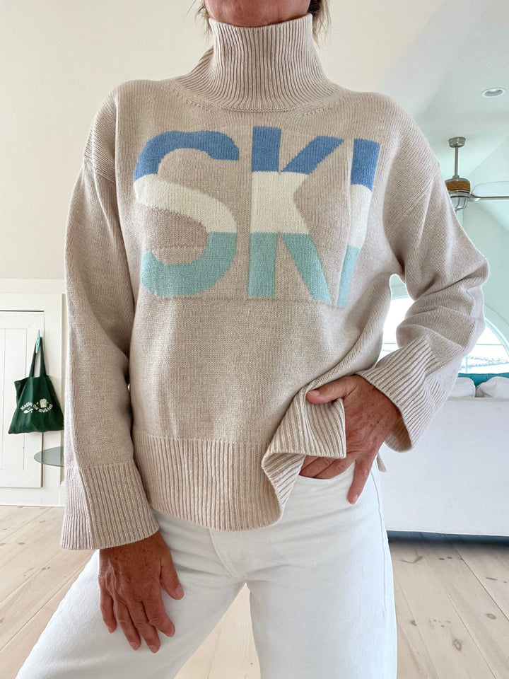 Retro Turtleneck Ski Jumper