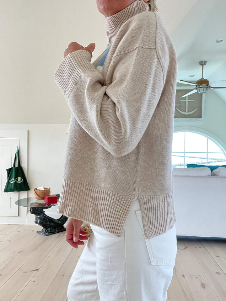 Retro Turtleneck Ski Jumper