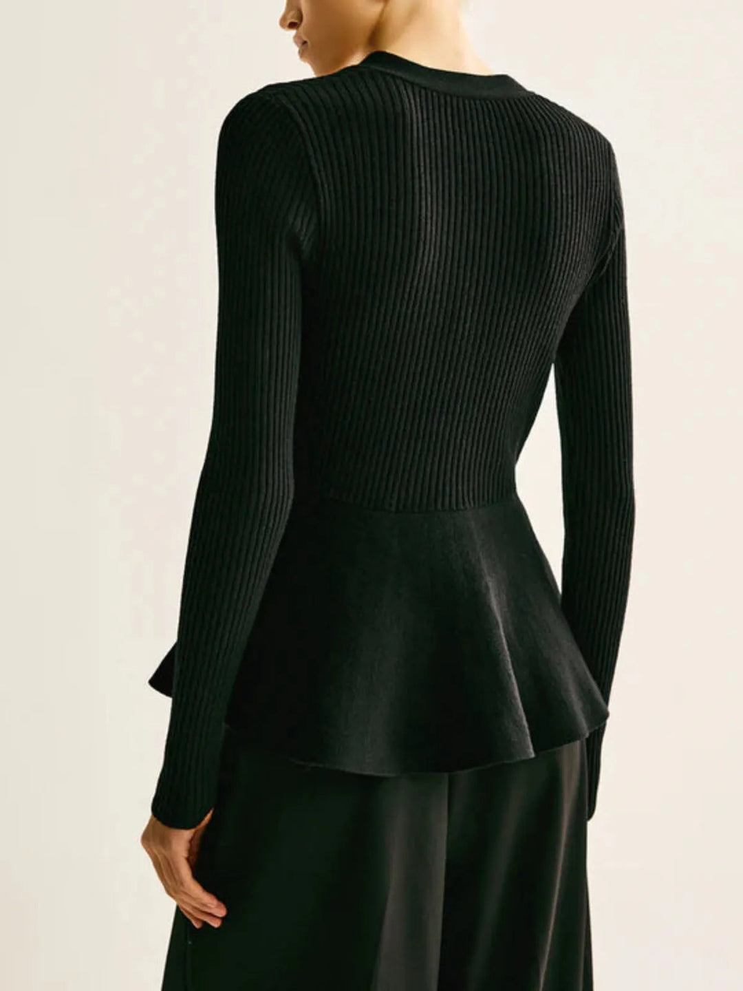 Elena™ Ribbed Fit Cardigan