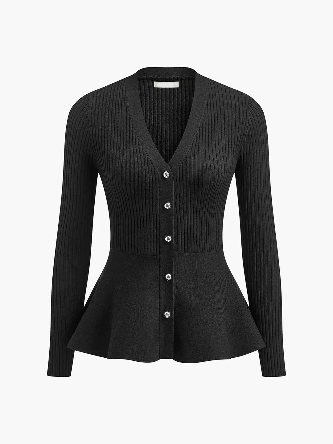 Elena™ Ribbed Fit Cardigan