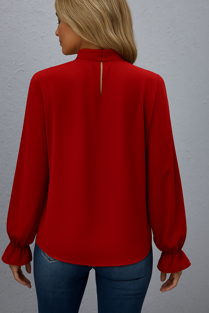 Estelle™ Tie Neck Blouse